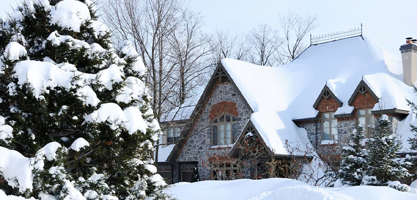 Home Winter Banner Home Winter Banner